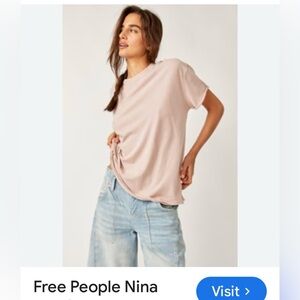 We The Free oversized Nina t shirt